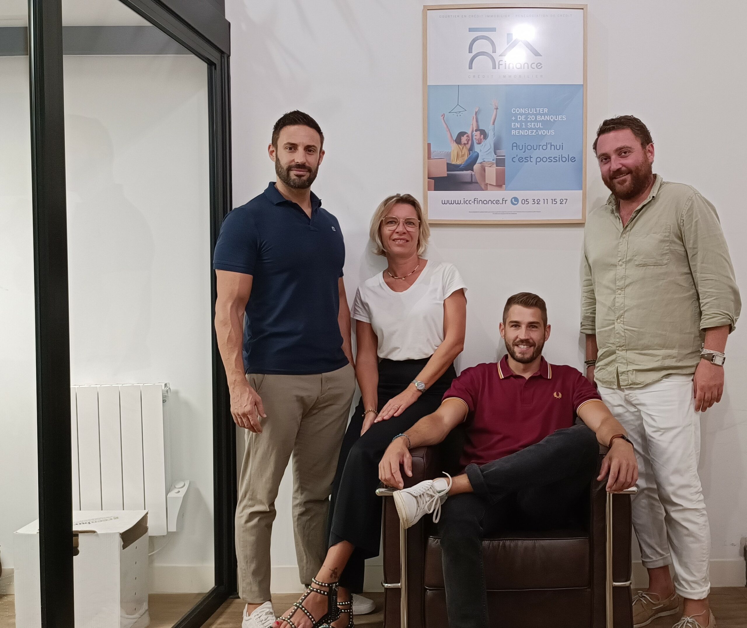 Equipe ICC Finance Toulouse Courtier en credit immobilier